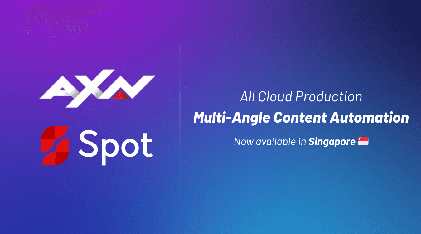 AXN SportsとSpotのクラウド制作によるTPBL中継のイメージビジュアル