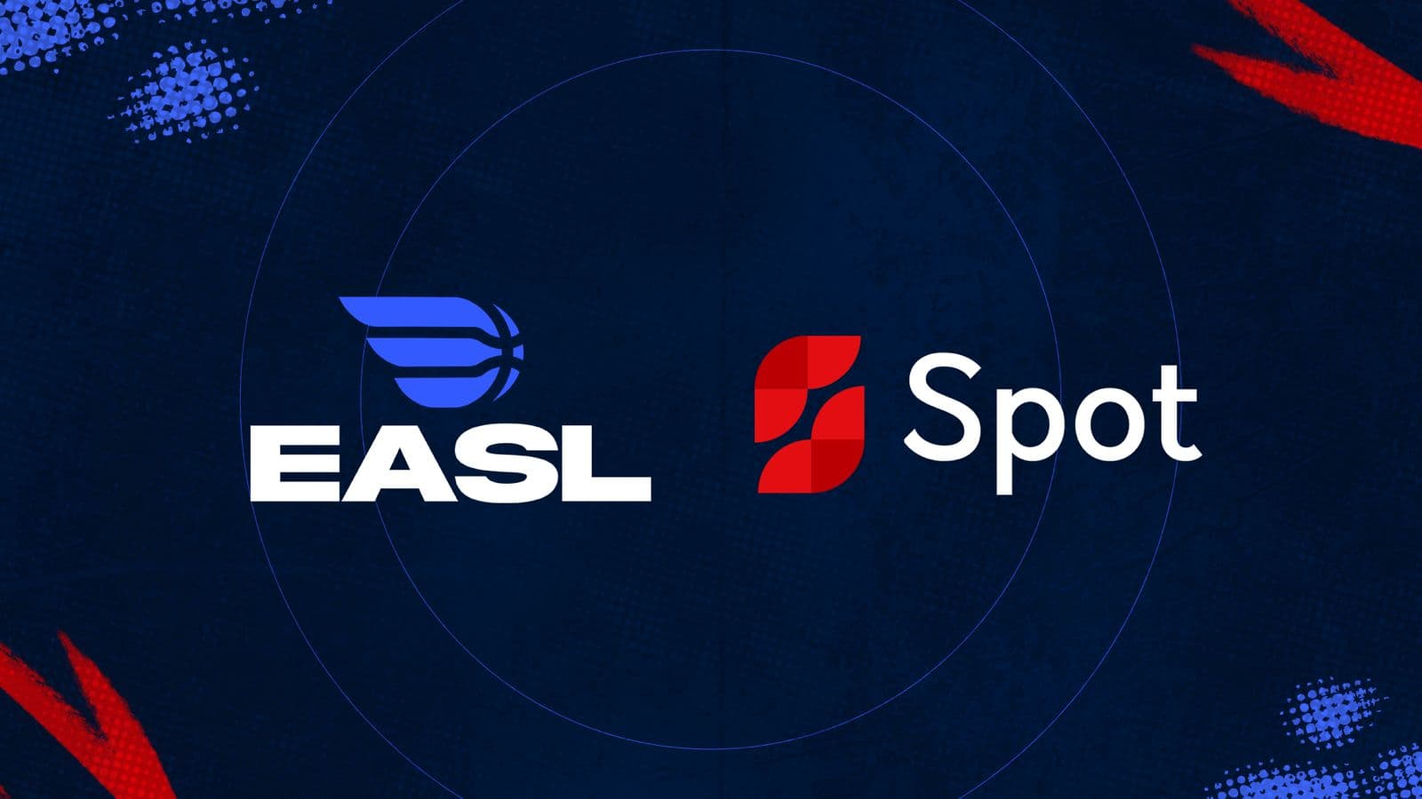 EASL and Spot partnership announcement — official logos side by side